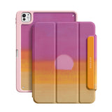Magenta Sky - Leather Magnetic iPad Case