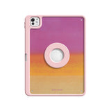 Magenta Sky - Leather Magnetic iPad Case