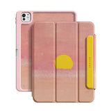 Pink Clouds - Leather Magnetic iPad Case