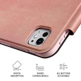 Pink Clouds - Leather Magnetic iPad Case