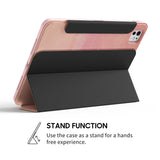 Pink Clouds - Leather Magnetic iPad Case
