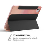 Red Sun - Leather Magnetic iPad Case