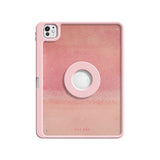 Red Sun - Leather Magnetic iPad Case