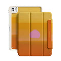 Warm Orange - Leather Magnetic iPad Case