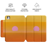 Warm Orange - Leather Magnetic iPad Case