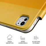 Warm Orange - Leather Magnetic iPad Case