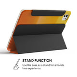 Warm Orange - Leather Magnetic iPad Case