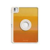 Warm Orange - Leather Magnetic iPad Case