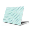 Blue Green - Clear MacBook Case