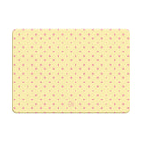 Yellow Pink - Clear MacBook Case