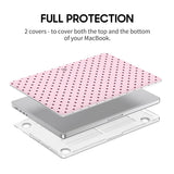 Berry Pink - Clear MacBook Case