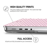 Berry Pink - Clear MacBook Case