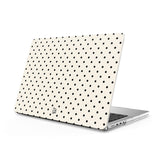 Black White - Clear MacBook Case