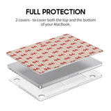 Pretty In Pastel - Clear MacBook Case