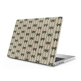 Green Ribbon - Clear MacBook Case