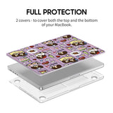 Happy List - Clear MacBook Case