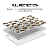 Follow Me - Clear MacBook Case
