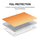 Orange Soda - Clear MacBook Case