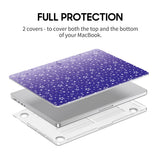Purple Mist - Clear MacBook Case