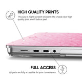 Peach Star - Clear MacBook Case