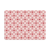 Peach Heart - Clear MacBook Case