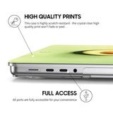 Avocado - Clear MacBook Case