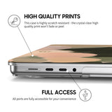 April - Clear MacBook Case