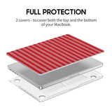 Blazing - Clear MacBook Case