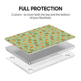 Sweet Orange - Clear MacBook Case
