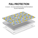 Lemon Scent - Clear MacBook Case