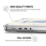 Island Letters - Clear MacBook Case