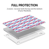 Blue Roof - Clear MacBook Case