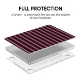 Twilight Rose - Clear MacBook Case