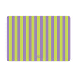 Green Purple - Clear MacBook Case