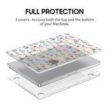 Bouquet - Clear MacBook Case