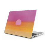 Magenta Sky - Clear MacBook Case