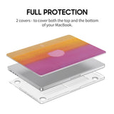 Magenta Sky - Clear MacBook Case