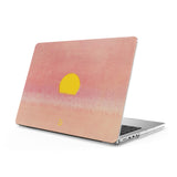 Pink Clouds - Clear MacBook Case