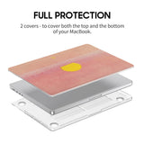 Pink Clouds - Clear MacBook Case