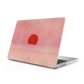 Red Sun - Clear MacBook Case
