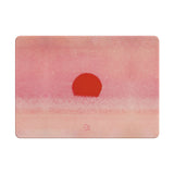 Red Sun - Clear MacBook Case