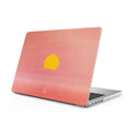 Peach Sunset - Clear MacBook Case