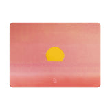 Peach Sunset - Clear MacBook Case