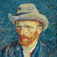 Self-Portrait with Grey Felt Hat