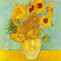 Vase with Twelve Sunflowers