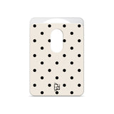 Black White - Matte Magnetic Wallet