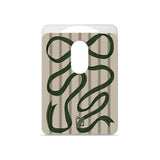 Green Ribbon - Matte Magnetic Wallet