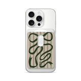 Green Ribbon - Matte Magnetic Wallet