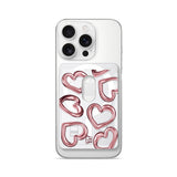 Metal Heart - Matte Magnetic Wallet