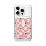 Peach Heart - Matte Magnetic Wallet